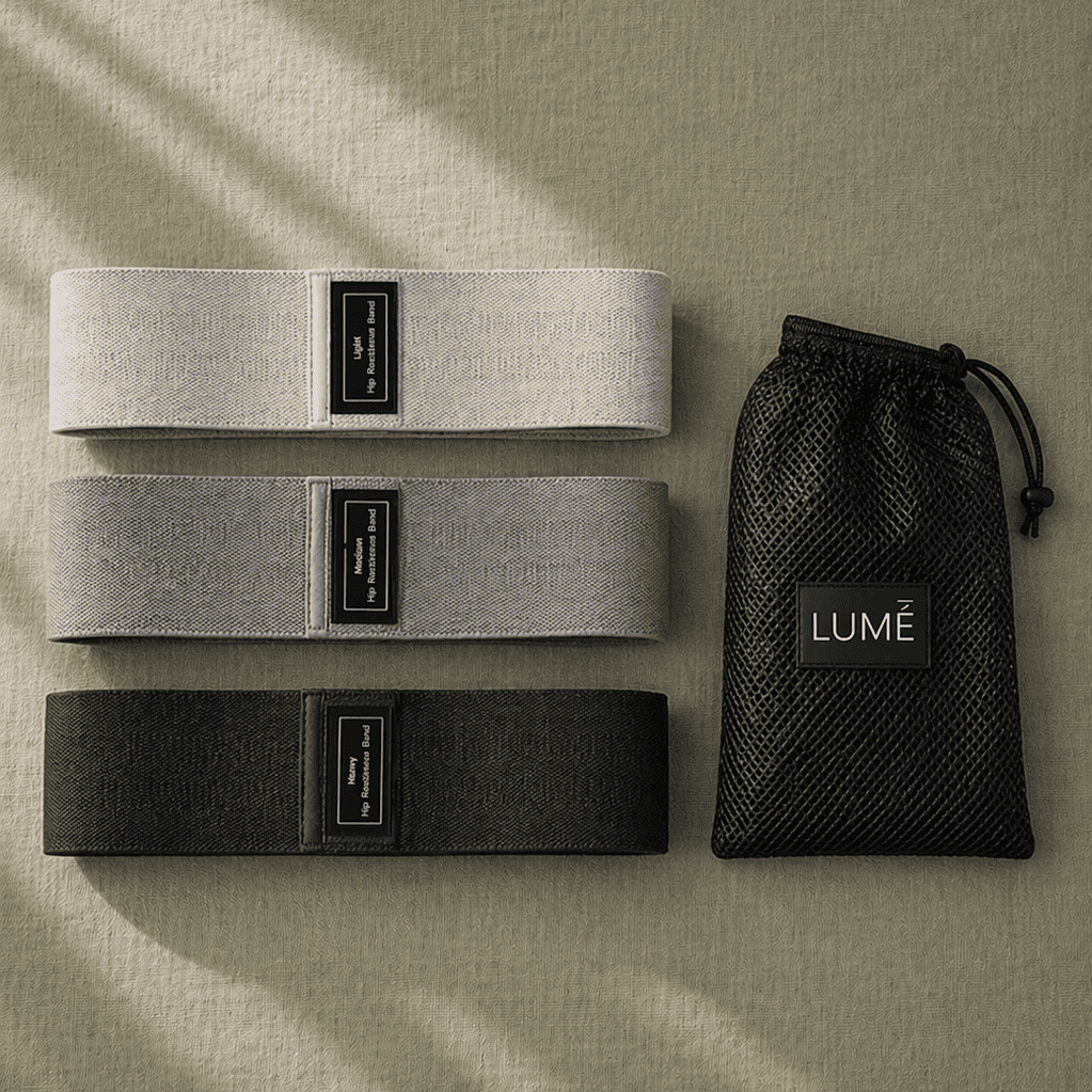 Lumé Fitness Sculpt Set fabric resistance bands South Africa